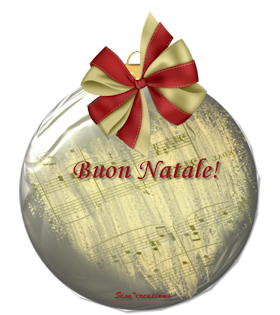 Pallina natalizia Sisucreations